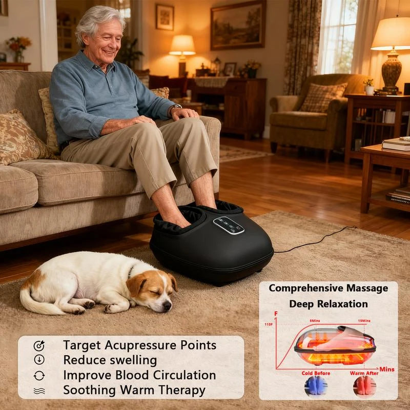 Foot Massager With Heat Therapy