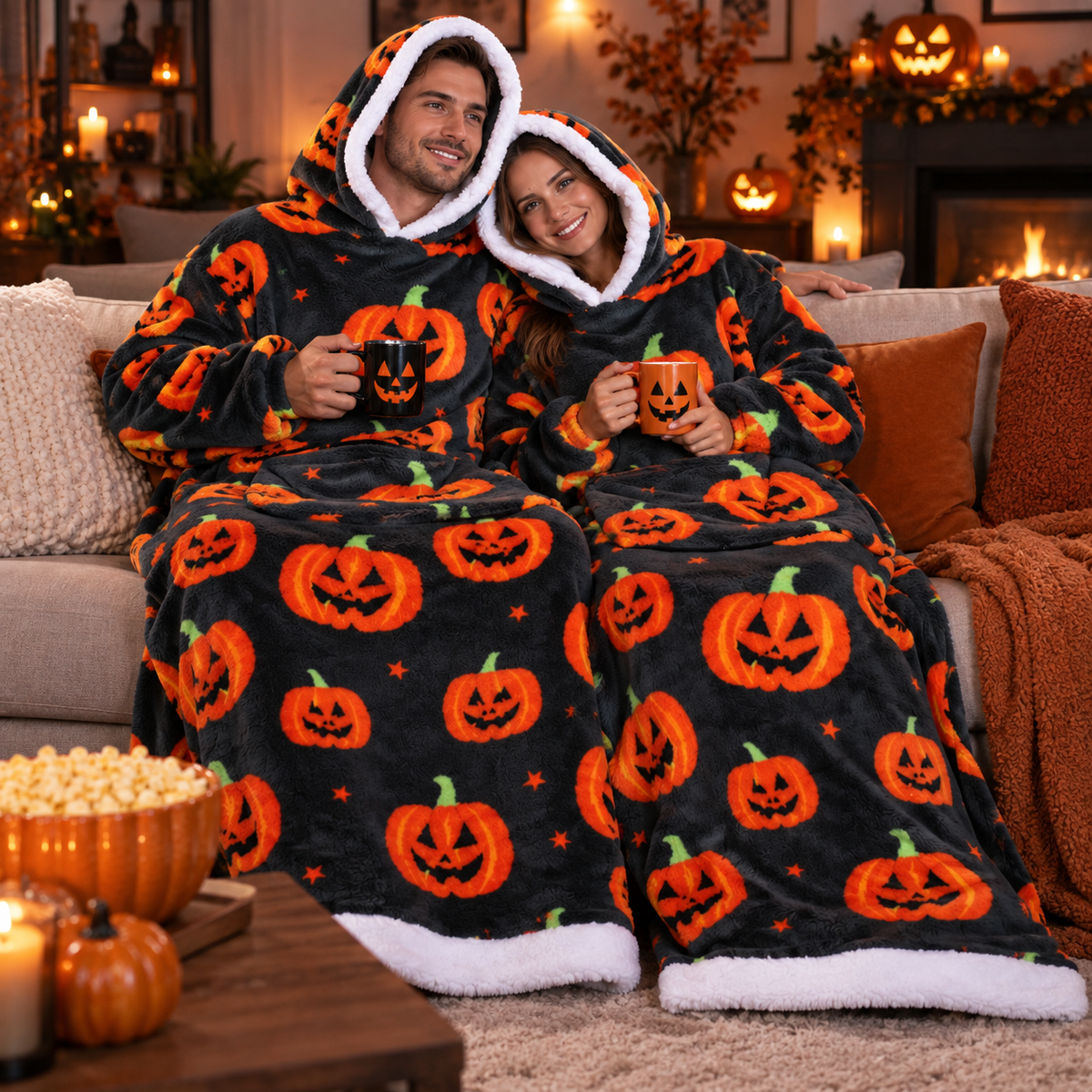 Oversized Hoodie Blanket