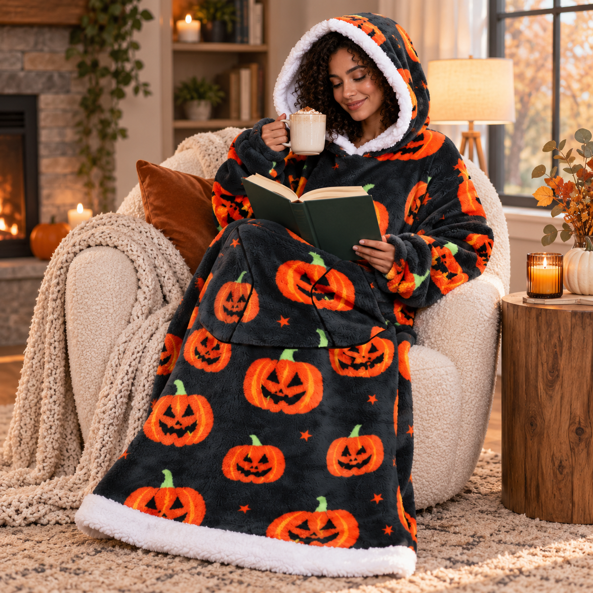 Oversized Hoodie Blanket